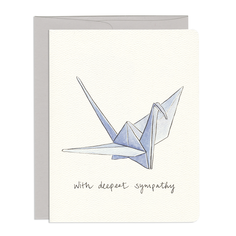 
                      
                        Card • Paper Crane Sympathy
                      
                    