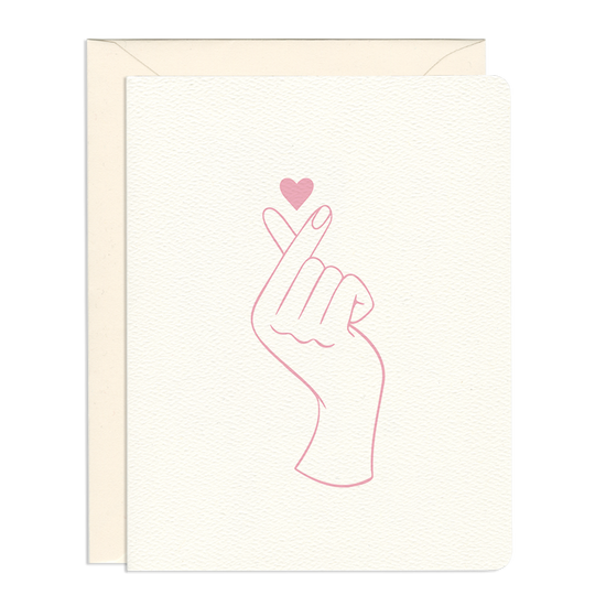 Card • Finger Heart