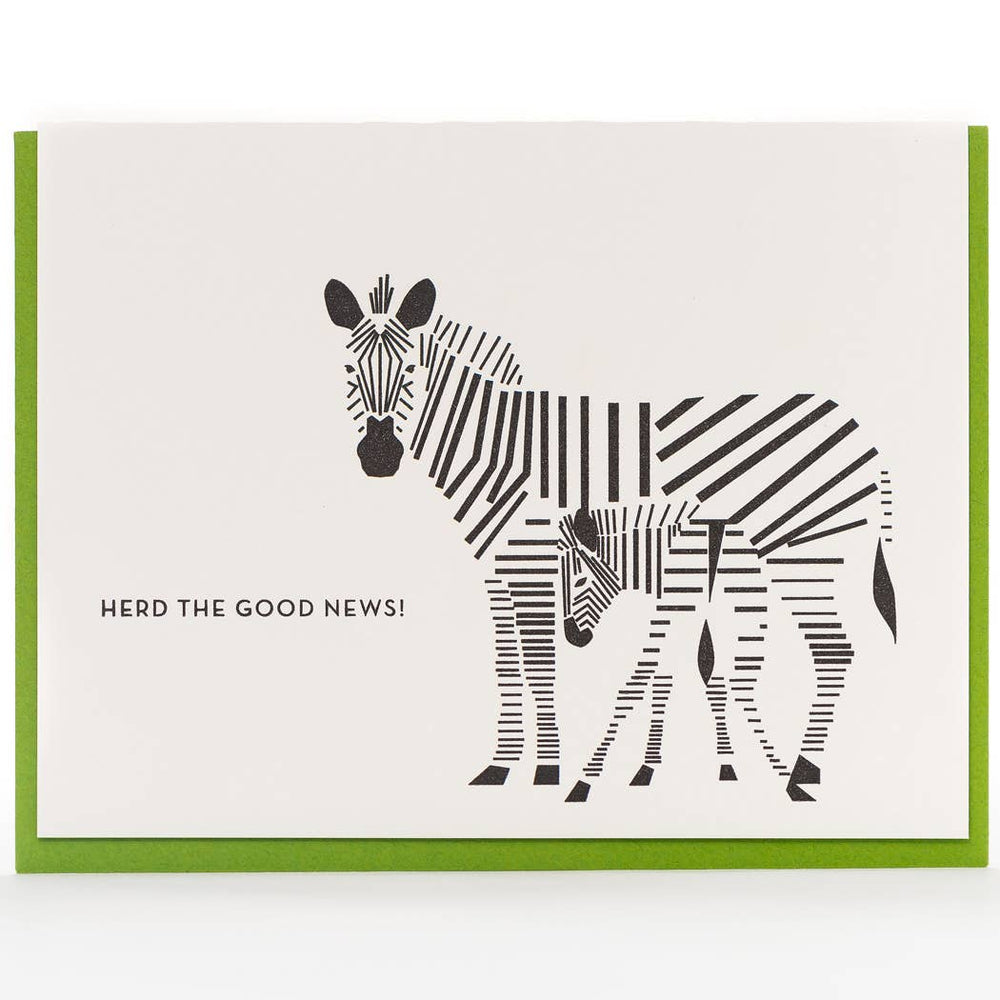 Card • Zebra Baby