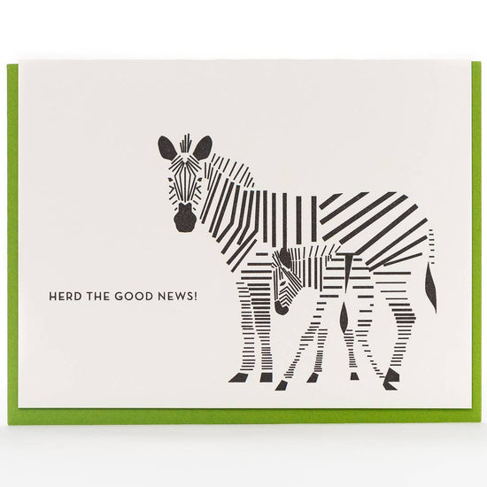 Card • Zebra Baby
