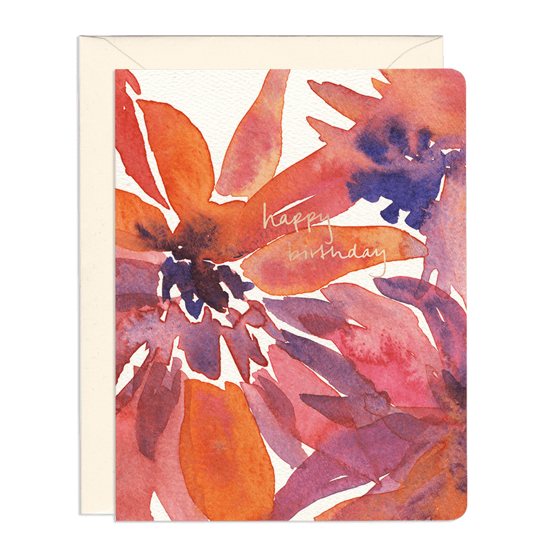 Card • Birthday Pink Dahlia